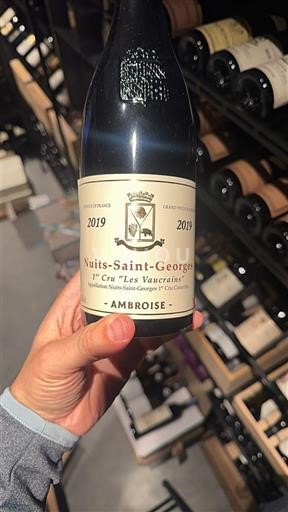 Burgundi Nuits-saint-georges Premier Cru Ambroise 1er Cru Les Vaucrains 2019