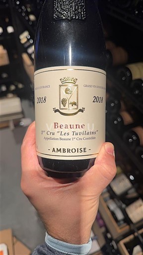 Burgundi Määrittelemätön Premier Cru Ambroise 1er Cru Les Tuvilains 2018