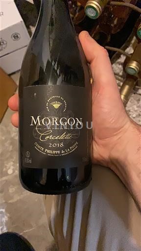 Beaujolais Morgon Comte Philippe de la Poype Côte du Py Corcelette 2018
