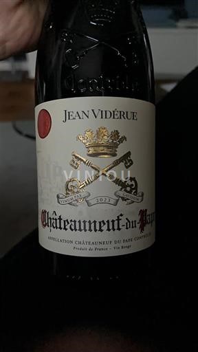 Rhône-dalen Châteauneuf-du-Pape Jean Viderue 2023