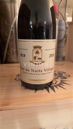 Burgund Côte de Nuits Villages Ambroise 2018