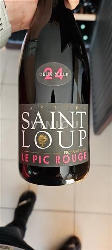 Languedoc Pic-Saint-Loup Bastide Saint Loup Le Pic Rouge 2024