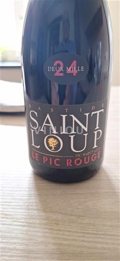 Languedoc Pic-saint-loup Bastide Saint Loup Le Pic Rouge 2024