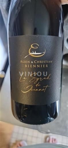 Alpit ja Rhônen maat Rhodanien rinteet Alain & Christian Biennier La Syrah de Jeannot 2023