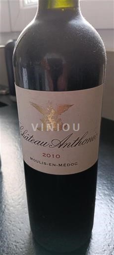 Bordeaux Moulis-en-Médoc Château Anthonic 2010