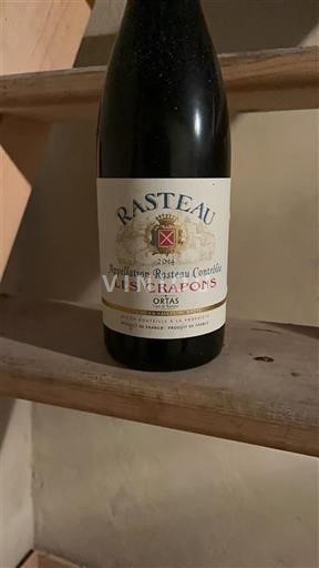 Rhône Valley Rasteau Ortas Les Crapons 2014