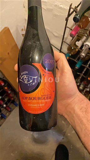 Loiren laakso Bourgueil Domaine Stéphane Bruneau Grappe à l'œil 2015