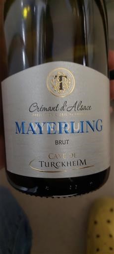 Alsace Crémant d'Alsace Cave de Turckheim Mayerling Không niên vụ