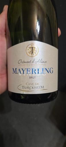 Elsass Crémant d'Alsace Cave de Turckheim Mayerling Ohne Jahrgang