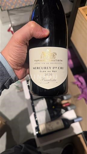 Bourgogne Mercurey Premier Cru Tupinier-Bautista Clos du Roy Bautista 2020