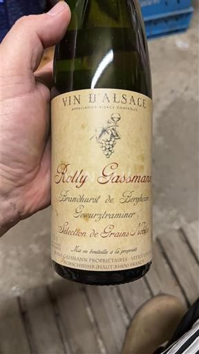 Alsace Rolly Gassmann Brandhurst de Bergheim Gewurztraminer Sélection de Grains Nobles 2018
