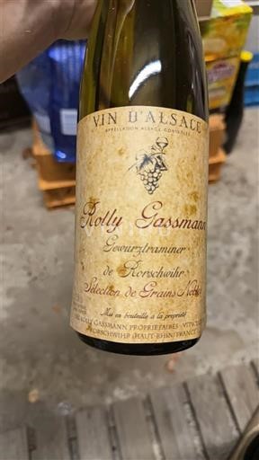 Alsace Sélection de Grains Nobles Rolly Gassmann Gewurztraminer de Rorschwihr Sélection de Grains Nobles 2021