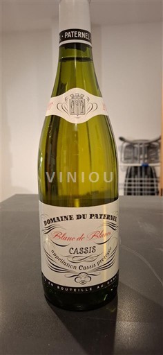 Provenza Cassis Domaine Paternel Blanc de Blancs 2017