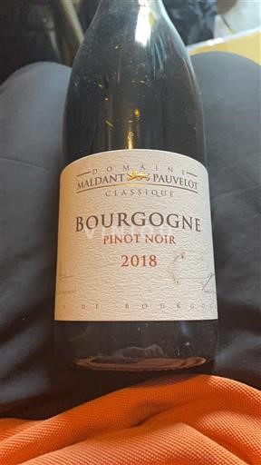 Burgundi Bourgogne Domaine Maldant Pauvelot Classique 2018
