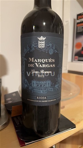 La Rioja Rioja Marqués de Vargas Gran Reserva 2012
