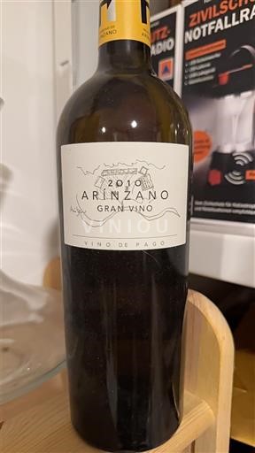 Navarre Không được chỉ định Arínzano Gran Vino 2010