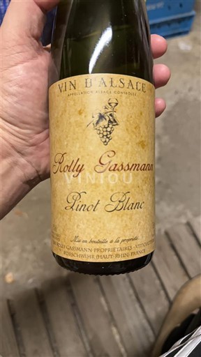 Alsace Rolly Gassmann Pinot Blanc 2015