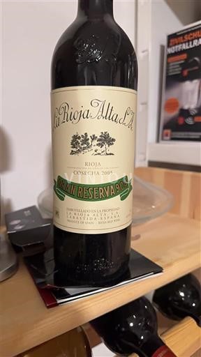 La Rioja Rioja La Rioja Alta Gran Reserva 904 2009