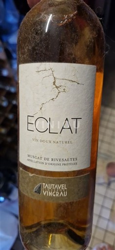 Wijnen Rouge doux Éclat Tautavel Vingrau 2014 Frankrijk Roussillon Muscat de Rivesaltes AOC