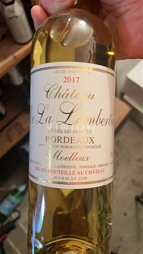 Bordeaux Château La Lamberterie du Moine 2017