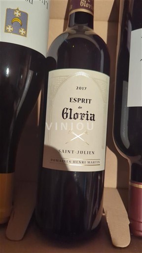 Bordeaux Saint-Julien Domaine Henri Martin ( Gloria) Esprit de Gloria 2017