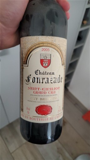 Bordeaux Saint-Émilion Grand Cru Grand Cru Château Fonrazade 2005