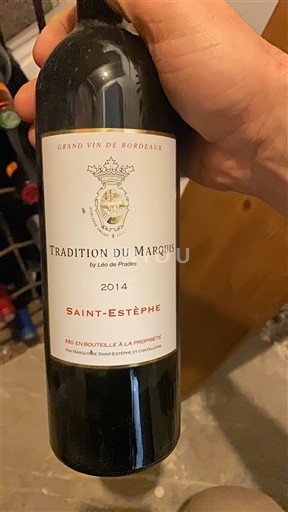 Burdeos Saint-Estèphe Tradition du Marquis 2014