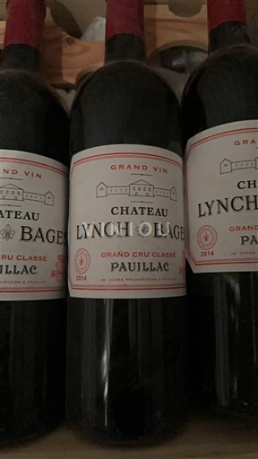 Bordeaux Pauillac Grand Cru Classé Château Lynch-Bages 2014
