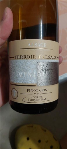 Alsace Pinot xám Cave de Turckheim Terroir d'Alsace 2023
