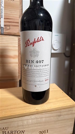 Jižní Austrálie Nespecifikováno Penfolds BIN 407 Cabernet Sauvignon 2014