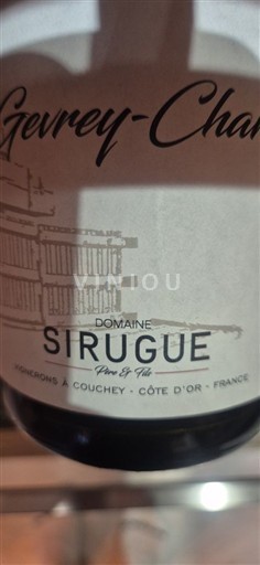 Bourgogne Gevrey-chambertin Domaine Sirugue 2022