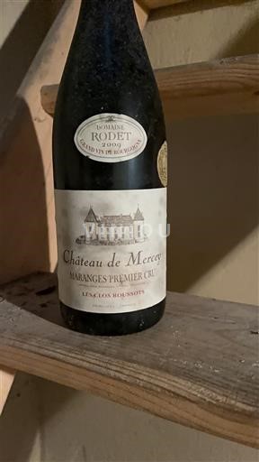 Borgogna Maranges Premier Cru Château Mercey Les Clos Roussots 2009
