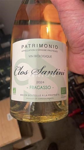 Corse Patrimonio Clos Santini Fragasso 2024