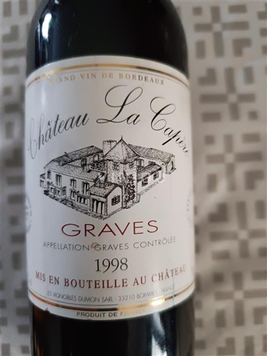 Bordeaux Graves Château La Capère 1998