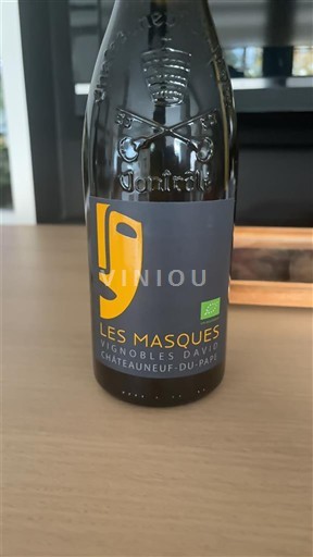 Rhônetal Châteauneuf-du-Pape Vignobles David Les Masques 2023