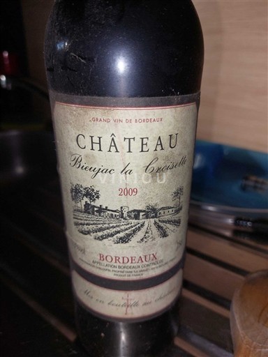 Bordeaux Château Bieujac la Croisette 2009