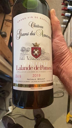 Bordeaux Lalande-de-pomerol Château Graves des Anneraux 2019