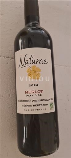 Languedoc và Roussillon Vùng đất Oc Gérard Bertrand Naturae Merlot 2024