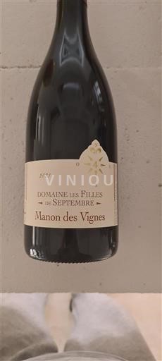 Valle del Ródano Côtes del Ródano Domaine Les Filles de Septembre Manon des Vignes 2021