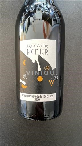 Jura Côtes du Jura Domaine Pignier Chardonnay de la Reculée 2020