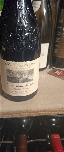 Rhônen laakso Côtes-du-rhône Clos Val Seille Saint Georges 2023