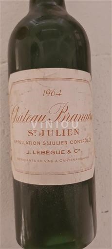 Bordeaux Saint-Julien Château Branaire 1964