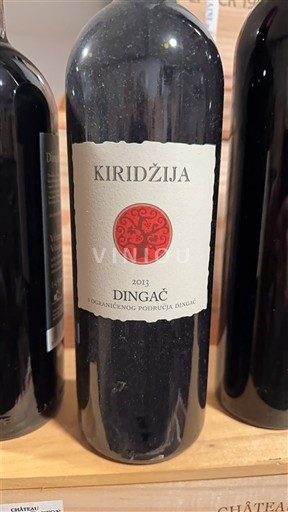 Wijnen Rouge sec Kiridžija 2013 Kroatië Dalmatië Dingac