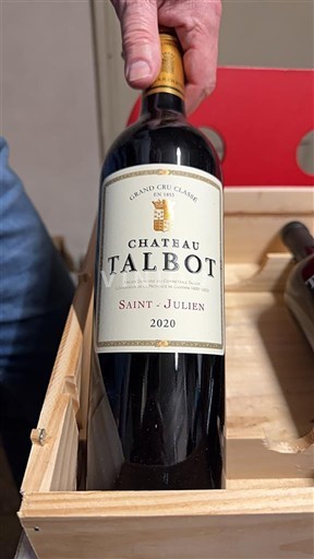 Bordeaux Saint-Julien Grand Cru Château Talbot 2020