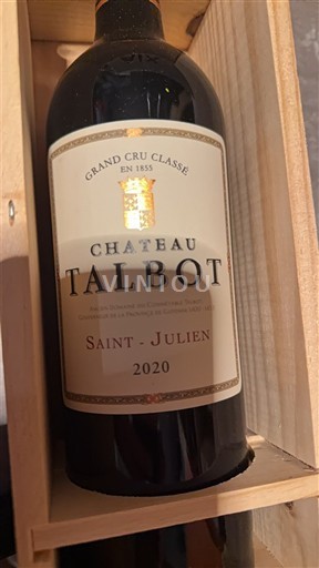 Bordeaux Saint-Julien Grand Cru Château Talbot 2020