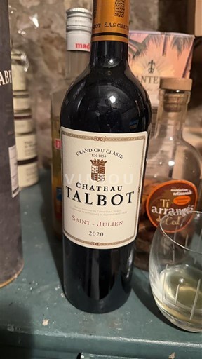 Bordeaux Saint-Julien Grand Cru Château Talbot 2020