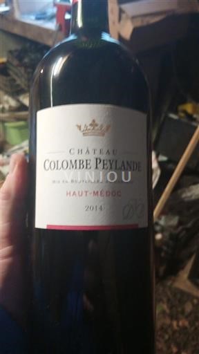 Bordeaux Haut-Médoc Château Colombe Peylande 2014