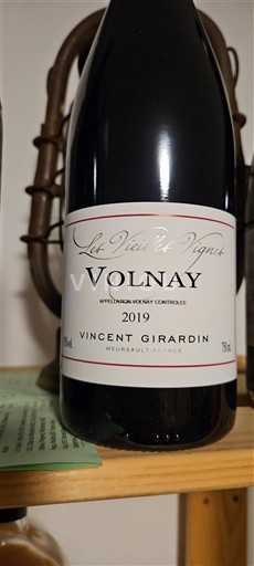Borgoña Volnay Vincent Girardin Les Vieilles Vignes 2019