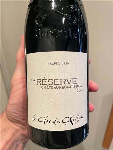Rhônevallei Châteauneuf-du-Pape Le Clos du Caillou La Réserve 2016