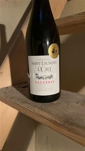 Langvedok Faugères Château Saint Laurent l'Ort 2015